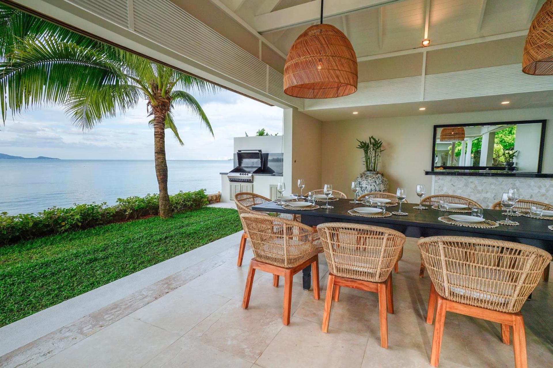 Miskawaan Beachfront Villas Menam-part Kültér fotó